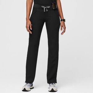 FIGS Black Kade Cargo Scrub Pants size small